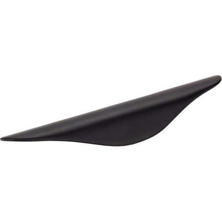 Elements Verona 3" Center to Center 5-3/4" Long Elegant European Style Cabinet Cup Pull / Drawer Cup Pull Matte Black