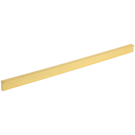 Elements Brewer 12 Inch Center to Center Rectangular Cabinet Pull Brushed Gold