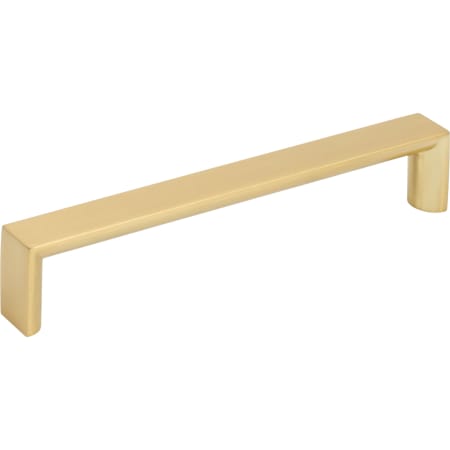 Elements Walker 1 - 6-5/16" Center to Center Thick Flat Square Cabinet Handle / Drawer Pull Brushed Gold