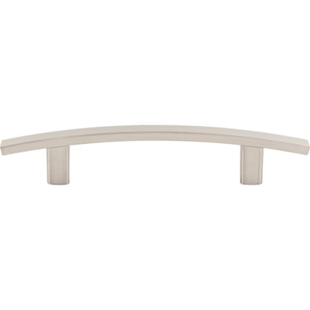 Elements Thatcher 3-3/4" Center to Center Curved Bar Cabinet Handle / Drawer Pull Satin Nickel