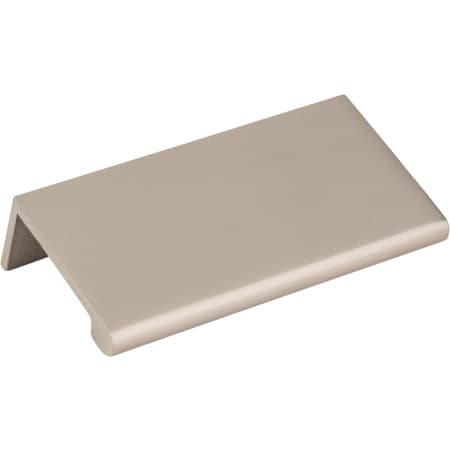Elements Edgefield 2-3/8" Center to Center 3" Long Finger Tab Edge Lip Cabinet / Drawer Pull Satin Nickel
