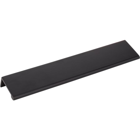 Elements Edgefield 3-9/16" Center to Center 8" Long Finger Tab Edge Lip Cabinet / Drawer Pull Matte Black