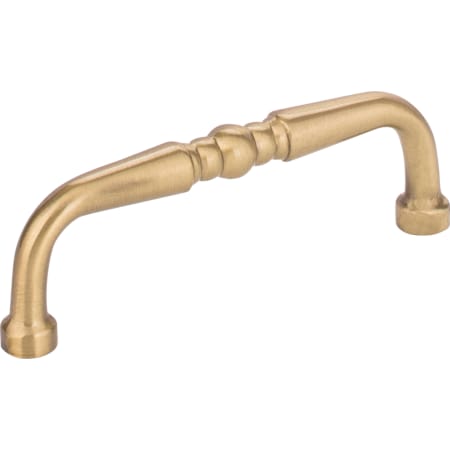 Elements Madison 3" Center to Center Traditional Knuckled Cabinet Handle / Drawer Pull Satin Brass
