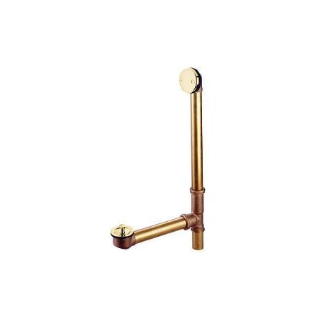 Elements Of Design Accessory Tub Waste Polished Brass (PVD)