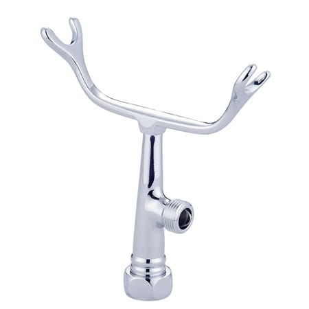 Elements Of Design Replacement Tub Faucet Cradle from the Hot Springs Collection Chrome