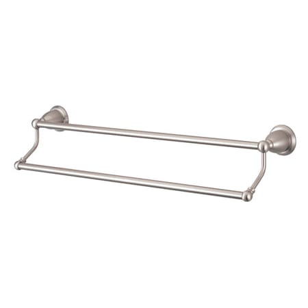Elements Of Design 24" Double Towel Bar from the New Orleans Collection Satin Nickel