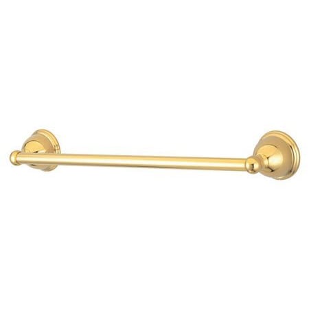 Elements Of Design 18" Towel Bar from the Chicago Collection Polished Brass (PVD)