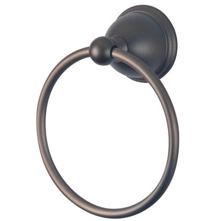 Elements Of Design 6" Towel Ring from the Chicago Collection Oil Rubbed Bronze