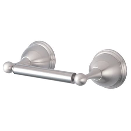 Elements Of Design Double Post Toilet Paper Holder from the Chicago Collection Satin Nickel