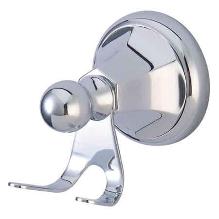 Elements Of Design New York Double Robe Hook Chrome