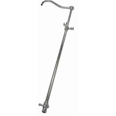 Elements Of Design 60" Add On Shower with 12" Shower Arm from the Vintage Collection Chrome