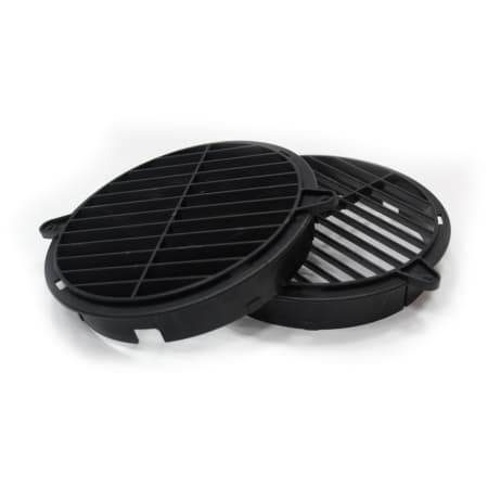 Elica 6 Inch Round Plastic Deflector Black