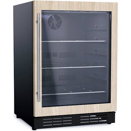 Elica 24 Inch Wide 120 Can Capacity Panel Ready Beverage Cooler Panel Ready