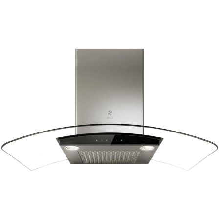 Elica Como 600 CFM 36 Inch Wide Wall Mounted Range Hood with Touch Controls and CFM Reduction System Stainless Steel