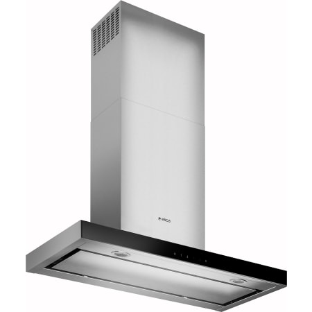 Elica Lugano 600 CFM 30 Inch Wide Wall Mounted Range Hood with CFM Reduction System and LED Lights Stainless Steel / Black