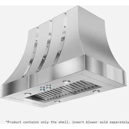 Elica Oristano Series 600 CFM 48 Inch Wide Wall Mounted Range Hood Stainless Steel