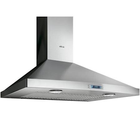 Elica Pilato Series 600 CFM 36 Inch Wide Wall Mounted Range Hood Stainless Steel