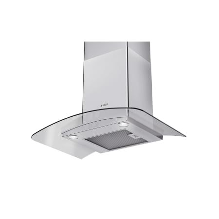 Elica Potenza 400 CFM 30 Inch Wide Wall Mounted Range Hood with 4 Speeds and Telescopic Chimney Stainless Steel