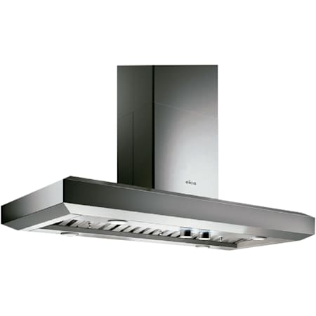Elica Vavano Island Series 600 CFM 48 Inch Wide Island Range Hood Stainless Steel