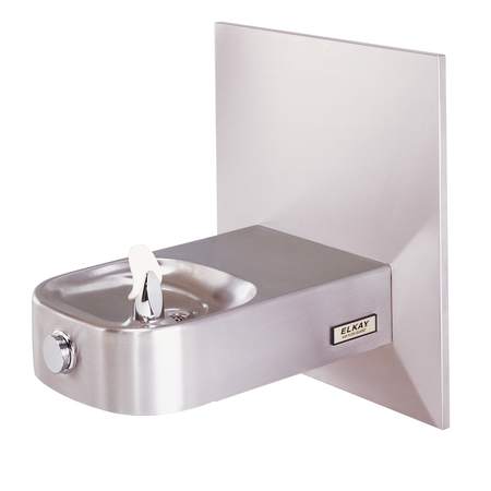 Elkay Child ADA Wall Mount Single Level Slimline Fountain with Access Panel Stainless Steel