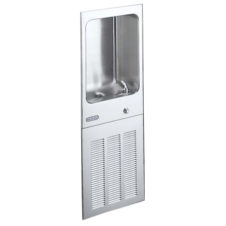 Elkay 12 GPH Wall Mount Fully Recessed Cooler with 220V/50Hz, Included Glass Filler and Front Pushbutton Stainless Steel