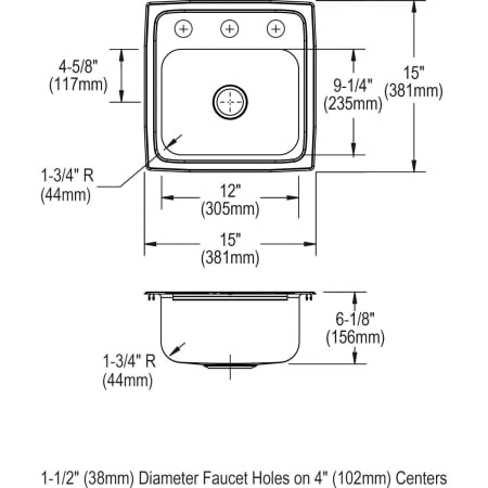 Elkay-BPSH15C-Specification Image