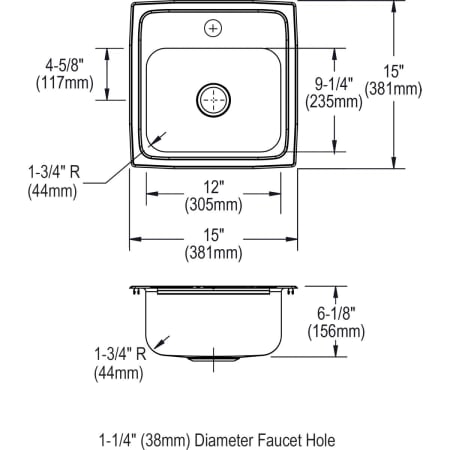 Elkay-BPSRA150C-Specification Image