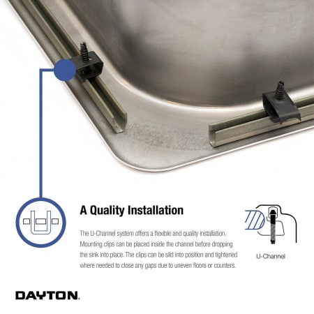 Elkay-DD12522-Dayton U-Channel Infographic