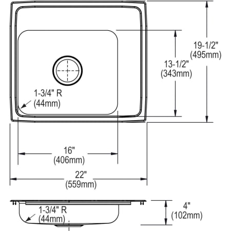 Elkay-DRKADQ222040R4-Specification Image