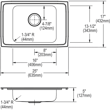 Elkay-DRKADQ251750-Specification Image