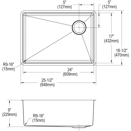 Elkay-ECTRU24179R-Specification Image