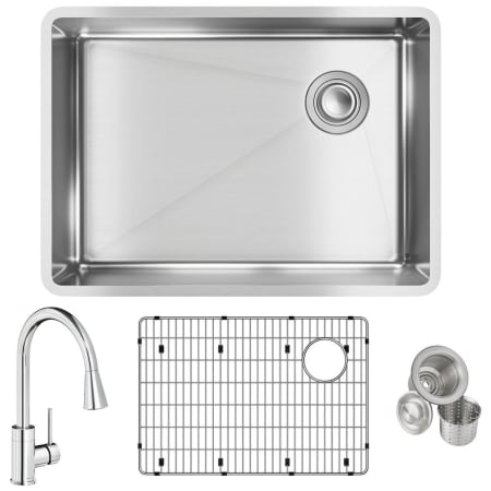 Stainless Steel Sink / Chrome Faucet