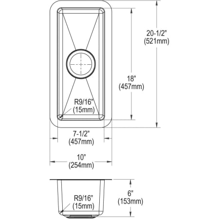 Elkay-EFRU718-Specification Image