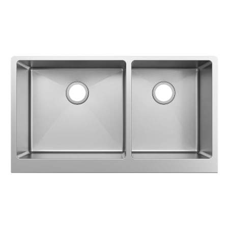 Elkay Crosstown 35-7/8" Farmhouse Double Basin Stainless Steel Kitchen Sink Stainless Steel