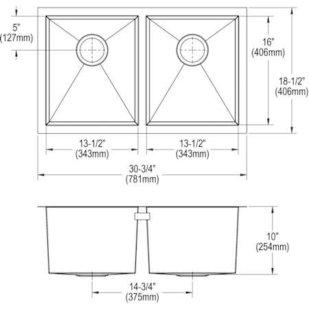 Elkay-EFU311810-Specification Image