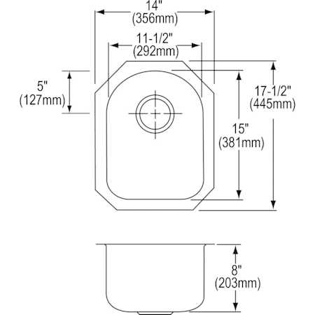 Elkay-EGUH1317-Specification Image