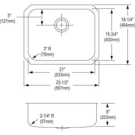 Elkay-EGUH2115-Specification Image