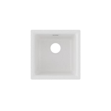 Elkay Quartz Classic 15-3/4" Undermount Single Basin Quartz Composite Bar Sink White