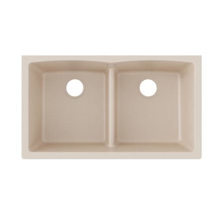 Elkay Quartz Classic 33" Undermount Double Basin Quartz Composite Kitchen Sink Bisque