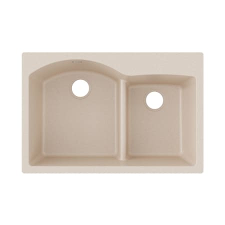 Elkay Quartz Classic 33" Drop In Double Basin Quartz Composite Kitchen Sink Bisque