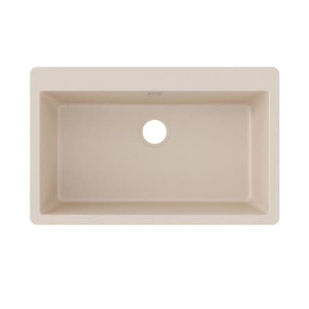 Elkay Quartz Classic 33" Drop In Single Basin Quartz Composite Kitchen Sink Bisque