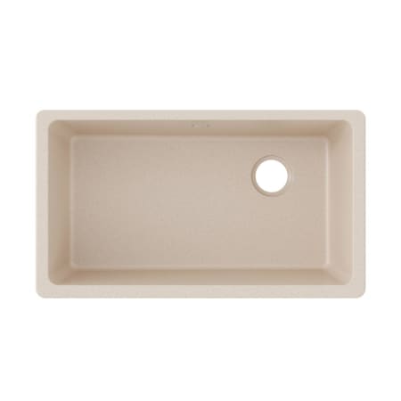 Elkay Quartz Classic 33" Undermount Single Basin Quartz Composite Kitchen Sink Bisque