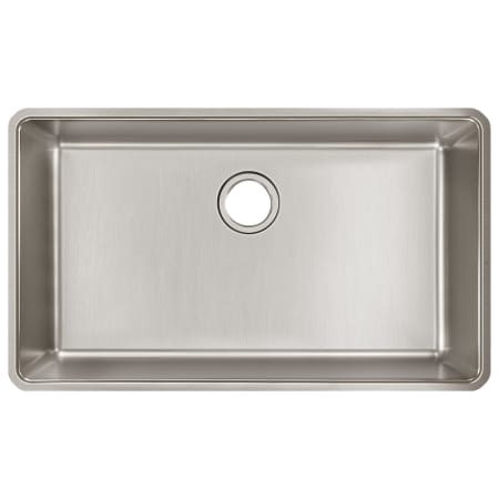 Elkay Lustertone Iconix 32-1/2" Undermount Single Basin Stainless Steel Kitchen Sink Stainless Steel