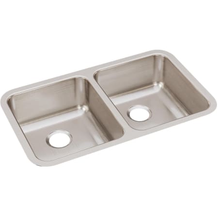 Elkay Lustertone 30-3/4" Undermount Double Basin Stainless Steel Kitchen Sink Stainless Steel