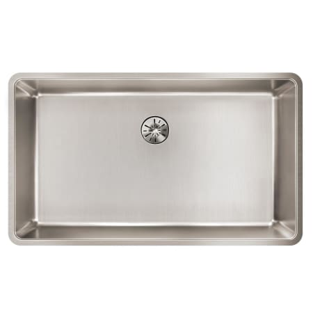 Elkay Lustertone Iconix 32-1/2" Undermount Single Basin Stainless Steel Kitchen Sink with Perfect Drain Stainless Steel