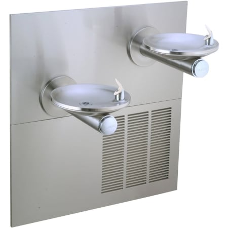 Elkay SwirlFlo 38-1/2" Wall Mounted Bi-Level Drinking Station with Cooler Stainless Steel