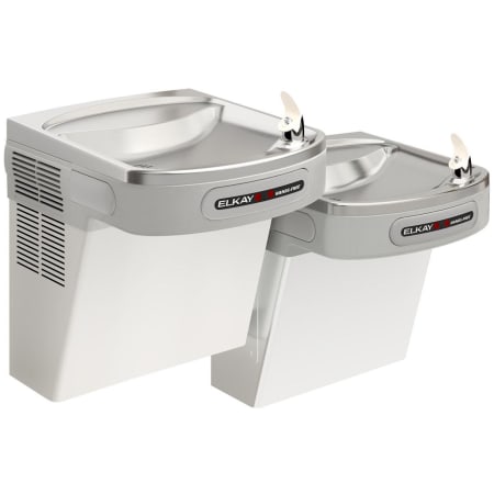 Elkay Wall Mounted Hands Free Bi-Level Drinking Fountain with Cooler N/A