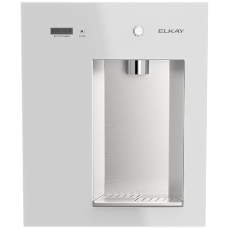 Elkay Liv EZ Wall Mounted Refrigerated Indoor Bottle Filler Aspen White
