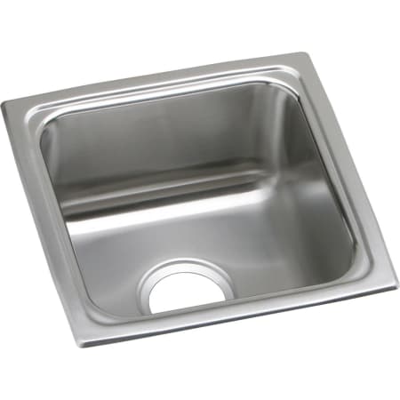 Elkay Gourmet 15" Single Basin Drop In Stainless Steel Kitchen Sink Stainless Steel