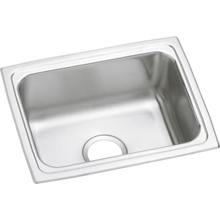 Elkay Gourmet 25" Single Basin Drop In Stainless Steel Kitchen Sink Stainless Steel
